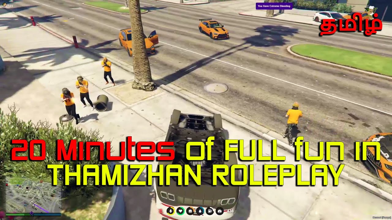 20 Minutes of pure fun in Thamizhan Roleplay with @CooLGuYGamings @IYERGAMING_ | Tamil