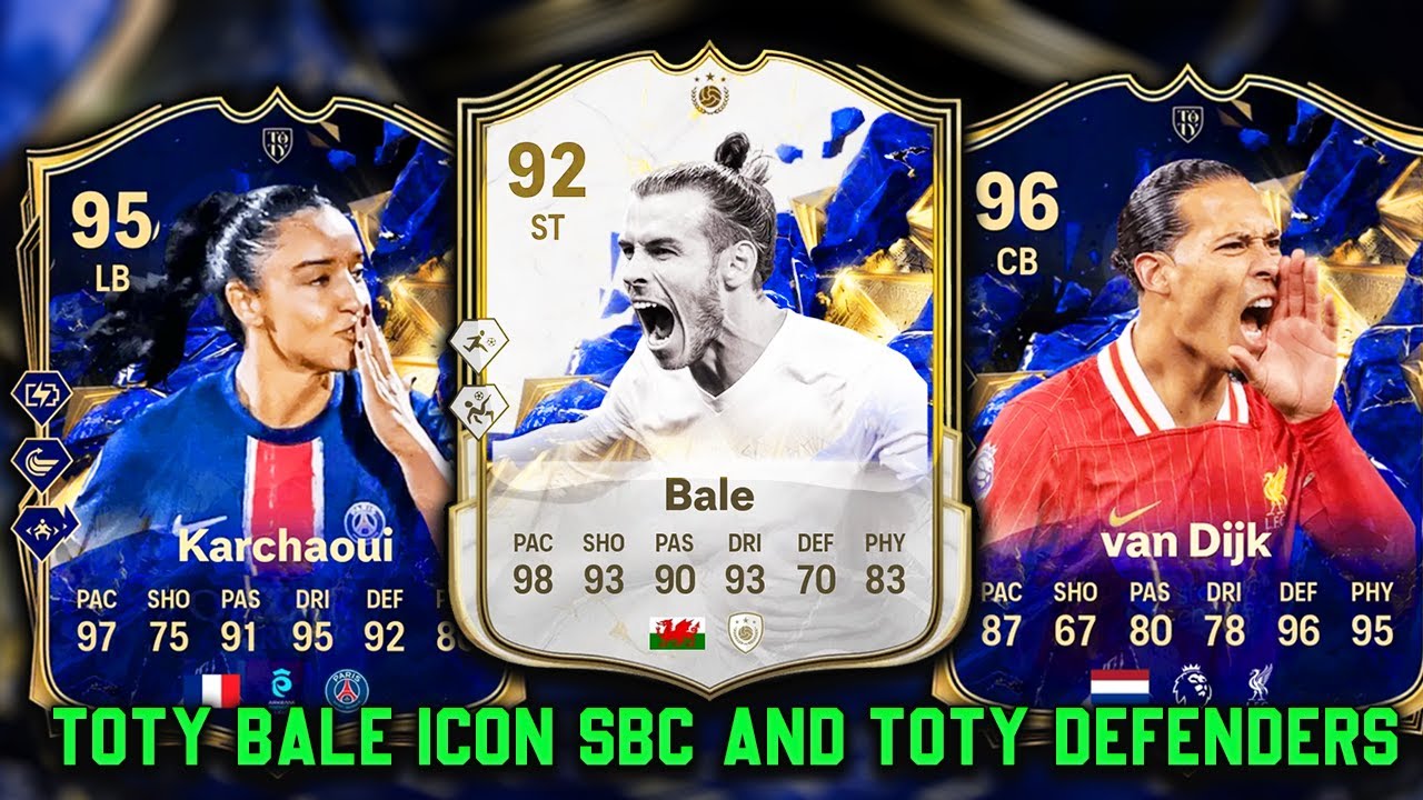 Is TOTY ICON BALE SBC WORTH IT? 🚀 TOTY DEFENDERS DROP TODAY! 💥