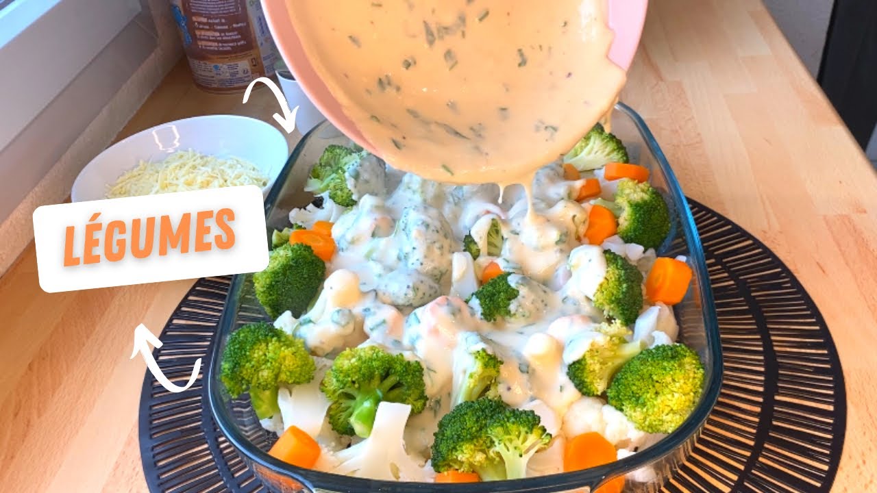 Légumes a la béchamel