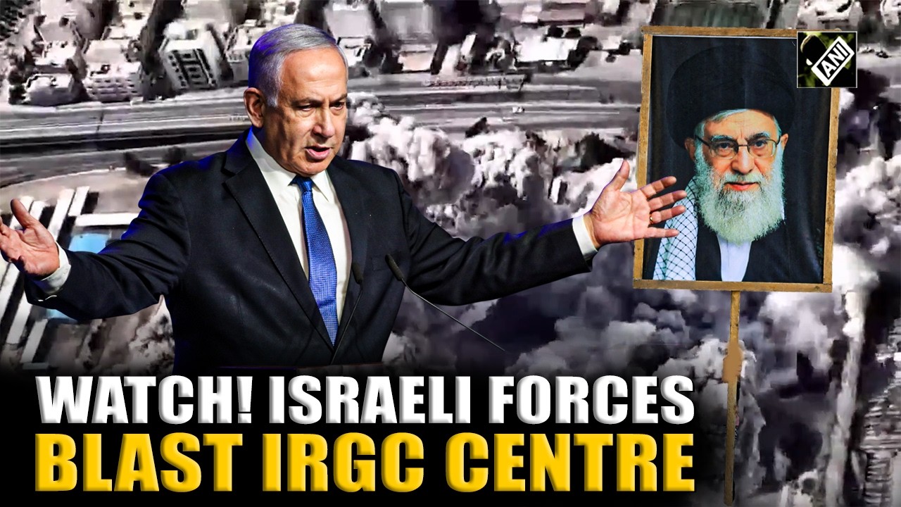 Watch! IDF blasts IRGC centre in Tehran after Supreme Leader Khamenei killed in US-Israel strikes