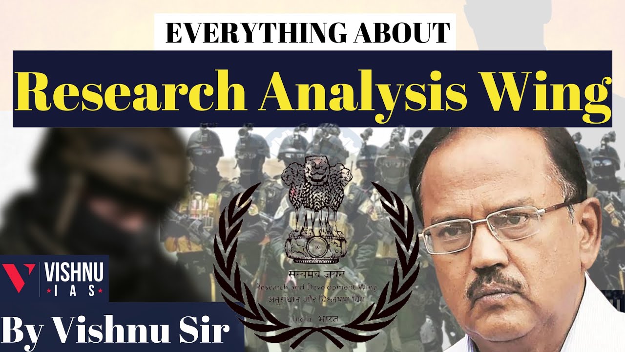 Everything about Research Analysis Wing(RAW) || INTERNAL SECURITY || UPSC ||