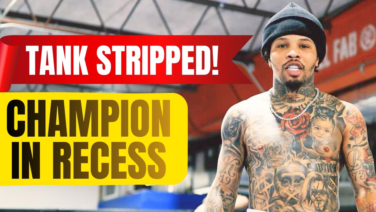 Gervonta Davis ARRESTED! Title GONE