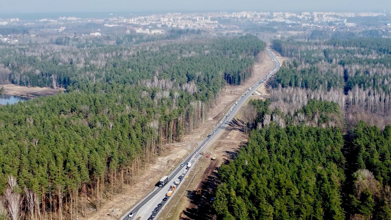 Olsztyn. Wylotówka na Warszawę w przebudowie - ruch wahadłowy - tworzą się korki w godzinach szczytu