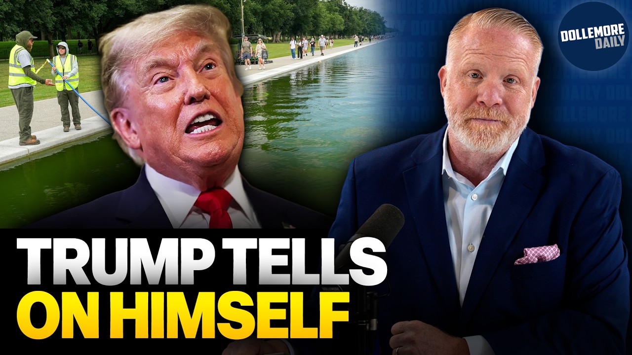 Trump Goes on Reflecting Pool Tirade as Shady Business Ties Surface