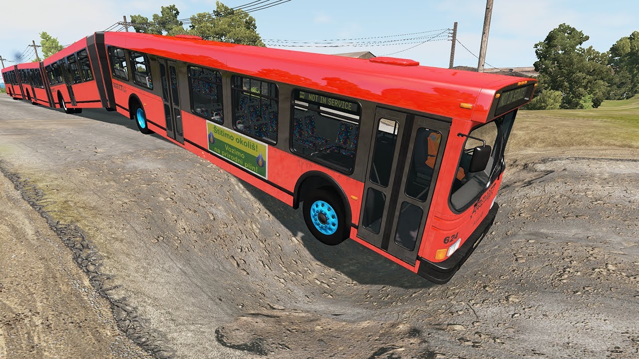 Cars Vs Potholes #3 – Beamng drive | Dancing Cars