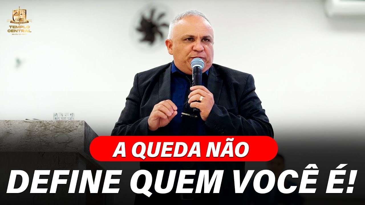 A QUEDA NÃO DEFINE QUEM VOCÊ É! #pastorezequias #deus #fé