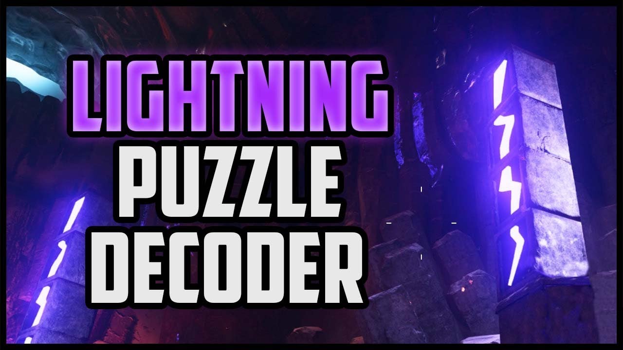 THULIAN HAMMER LIGHTNING PILLAR PUZZLE DECODER!  (WW2 Zombies: The Frozen Dawn)