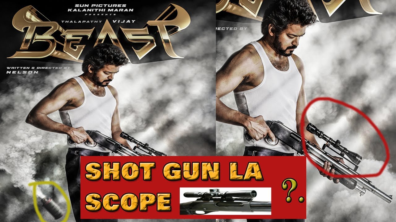 Beast Movie Firstlook Poster Breakdown | Thalapathy Vijay Beast First Look Title Review |Beast