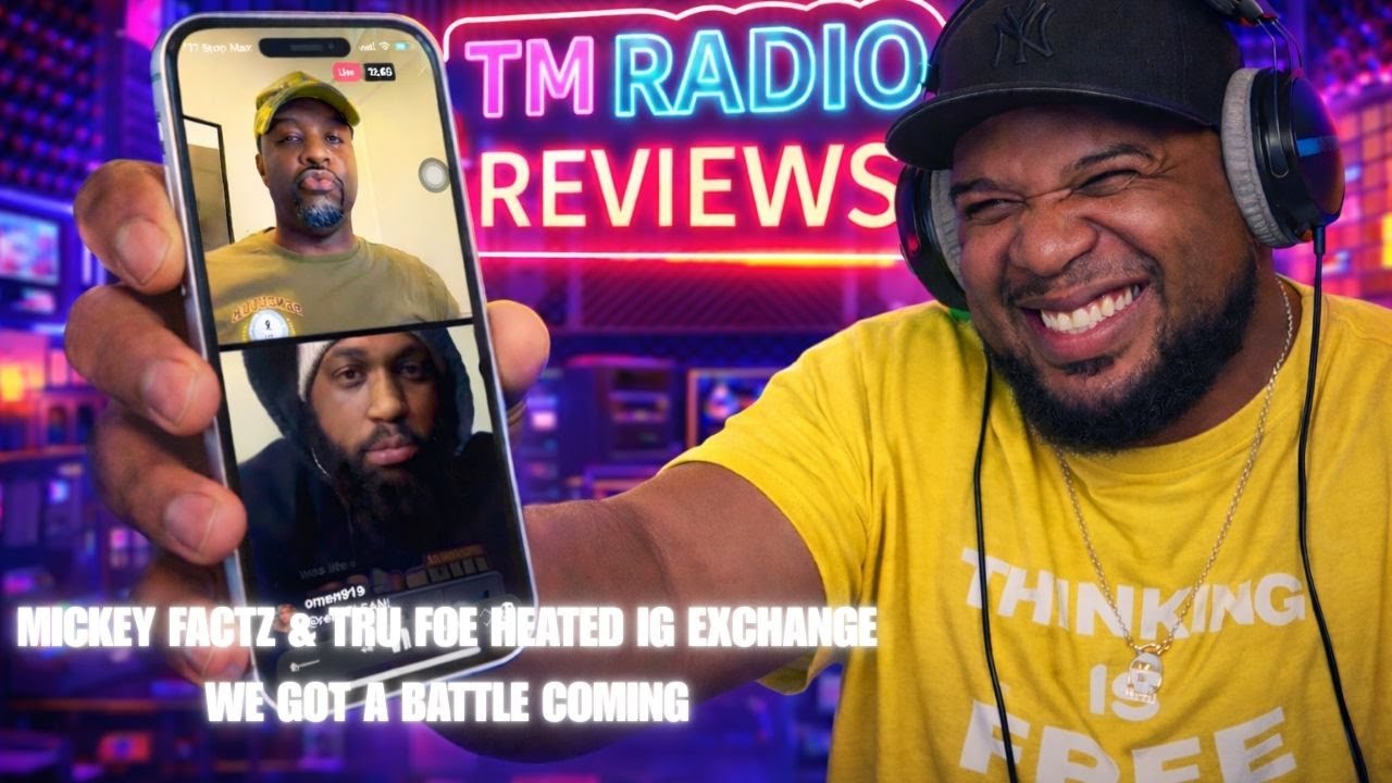Mickey Factz N Tru Foe Get Into Heated Exchange On IG!! We Got A Battle #mickeyfactz #truFoe #diss