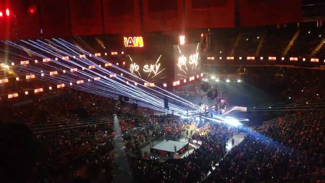 WWE RAW December 30th, 2024 Iyo Sky Entrance Live