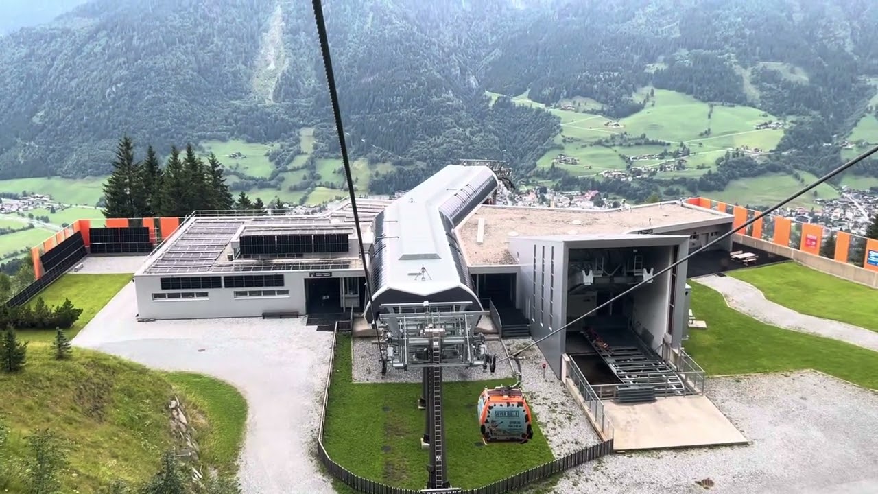 Schlossalmbahn descent to Bad Hofgastein