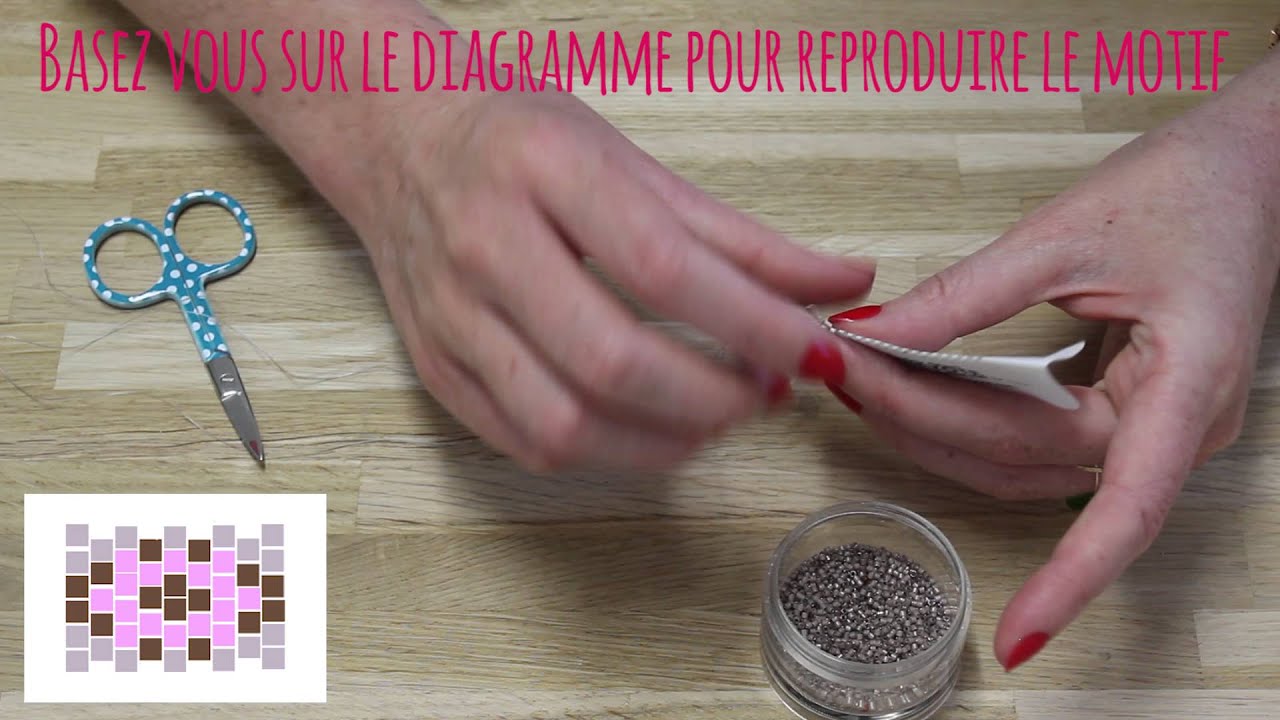 Tutoriel Perles & Co - Collier tissage peyote avec Marie Claire Idées