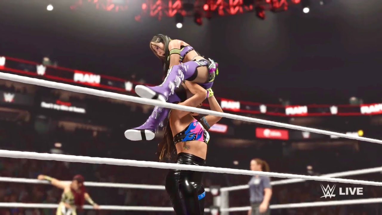Raquel Rodriguez Vs. IYO SKY Vs. Kairi Sane: Elimination Chamber Qualifying Match - WWE 2K25 PS5