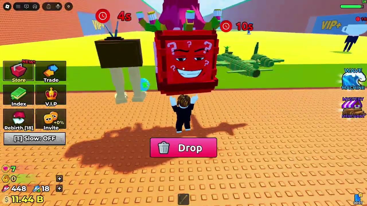 ESCAPE THE TSUNAMI in Brainrots Let’s Count How Many CELESTIALS We Get 😱✨