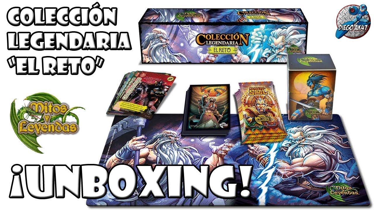 [UNBOXING] Colección Legendaria El Reto / Mitos y Leyendas: Primera Era (Episodio 1) [RESUBIDO]
