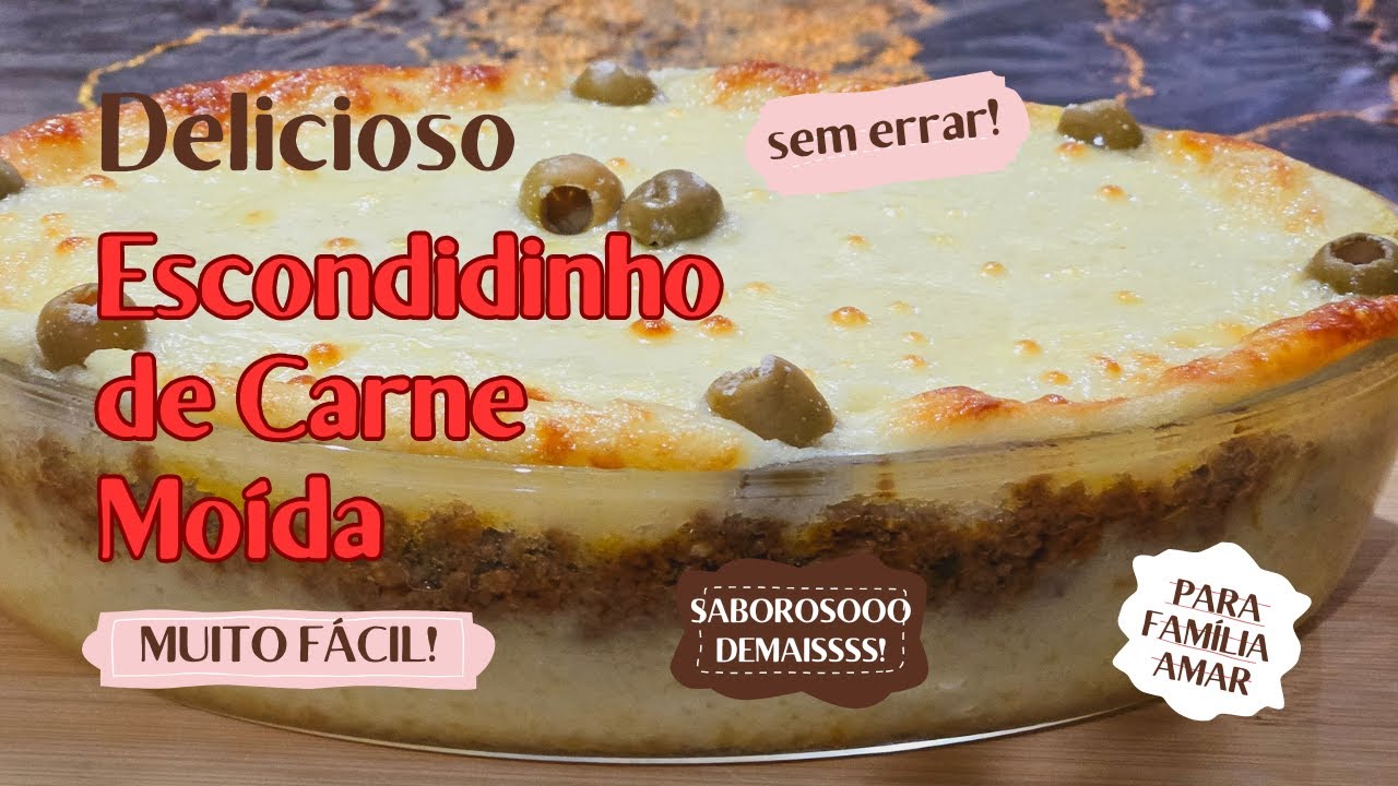 ESCONDIDINHO DE CARNE MOÍDA