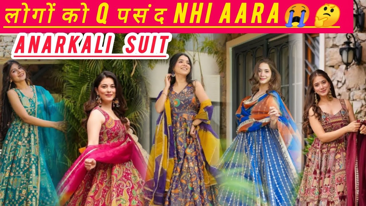 💥Wedding special heavy anarkali 💕suits 💥 from onilne❤️,🌷#fashion @Moneyofficial123 