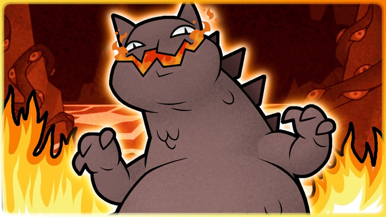 Legally Distinct Godzilla is Attacking My Home!