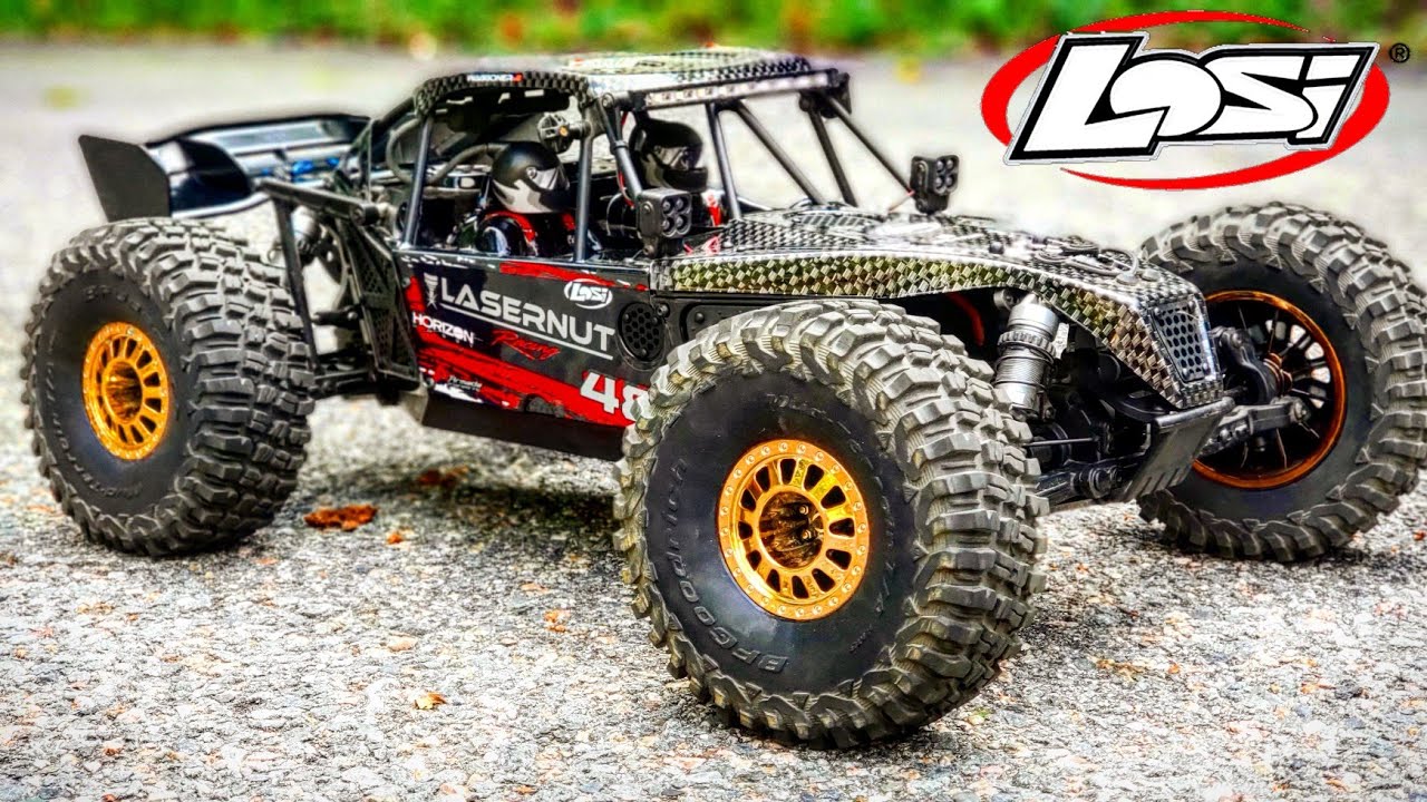 Losi Lasernut Rear Wing and Suspected Drivetrain BREAKAGE