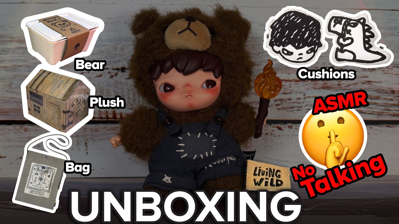 ASMR Unbox HIRONO LIVING WILD POP MART - Shanghai Exclusive 