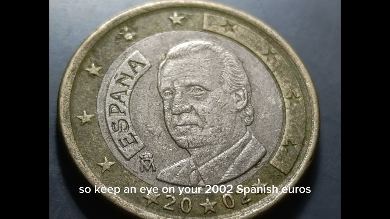💰 &ldquo;2002 Spain 1 Euro Coin Worth Up to $30!&rdquo;#1Euro2002 #SpainEuro #RareCoins #EuroCoin