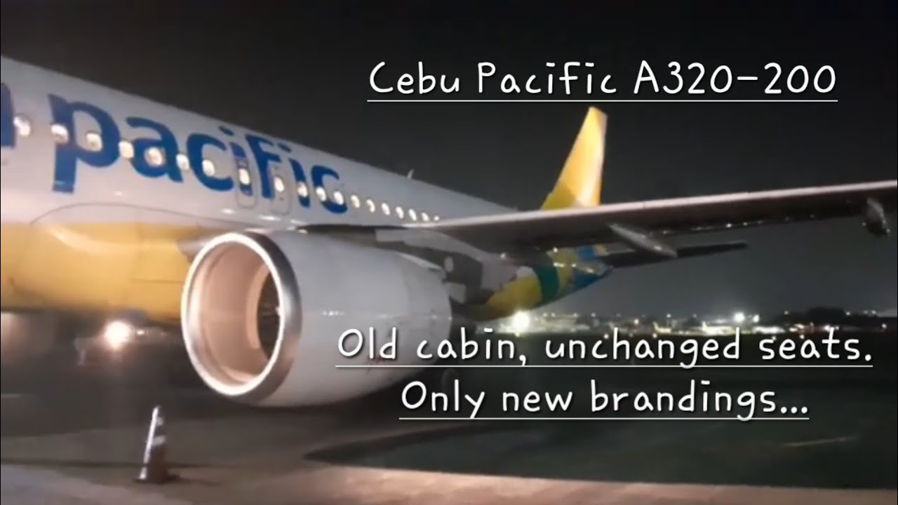 🇵🇭 Cebu Pacific: Old cabin galore... | aisle seat, no ent. [Mini Travel Vlog & Review]