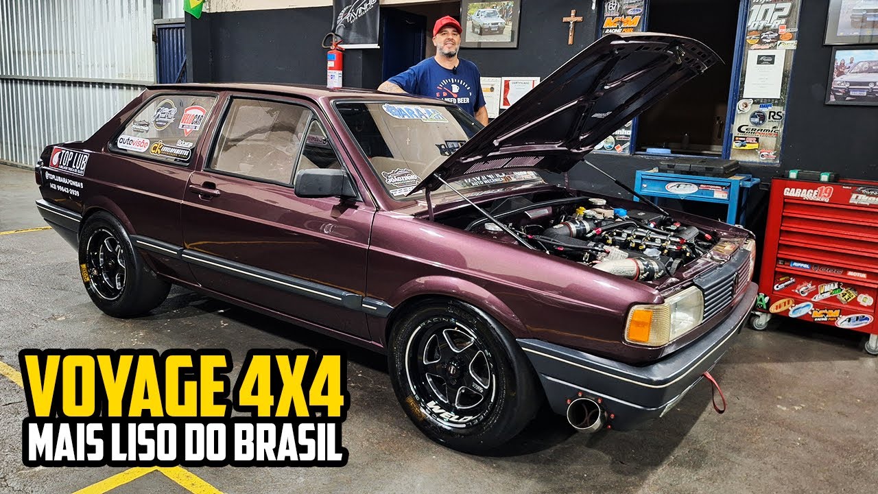 VOYAGE 4X4 MAIS LISO DO BRASIL - AGORA DE OFICINA NOVA