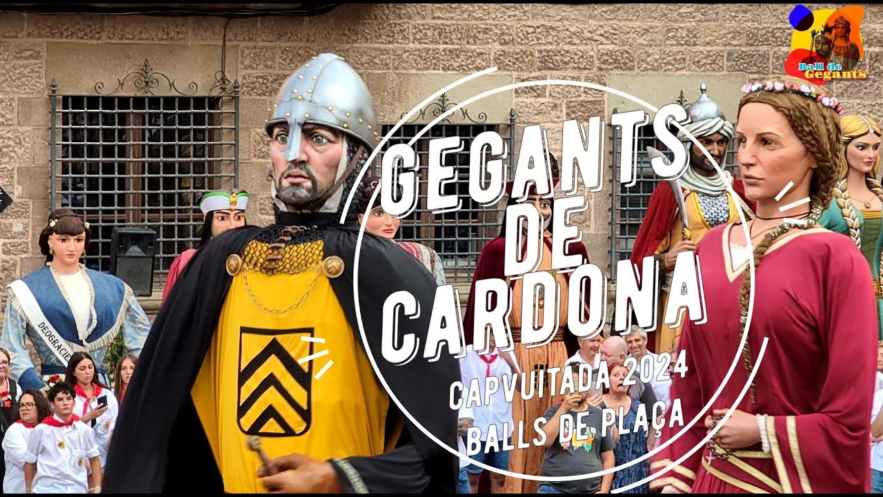 Gegants de Cardona - Balls de plaça Capvuitada 2024