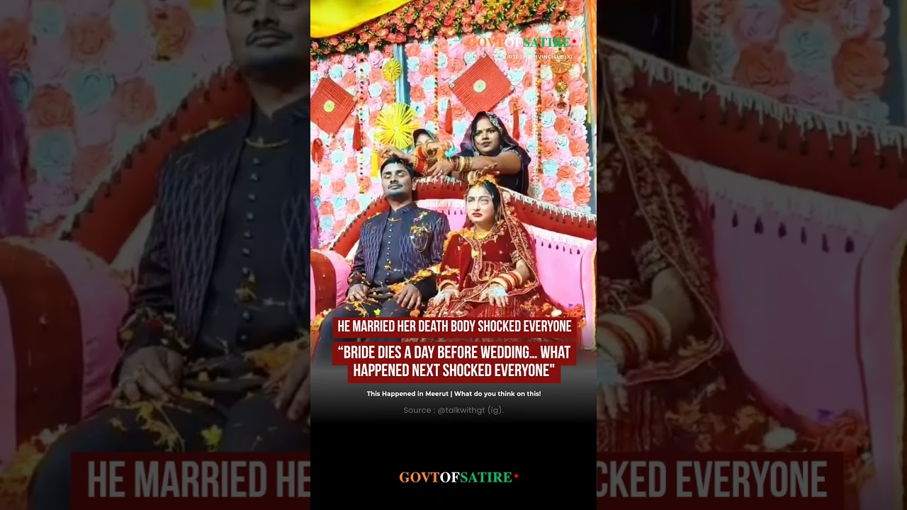 &ldquo;Bride Dies Before Wedding&hellip; What Her Family Did Next Will Leave You Speechless 💔&rdquo;