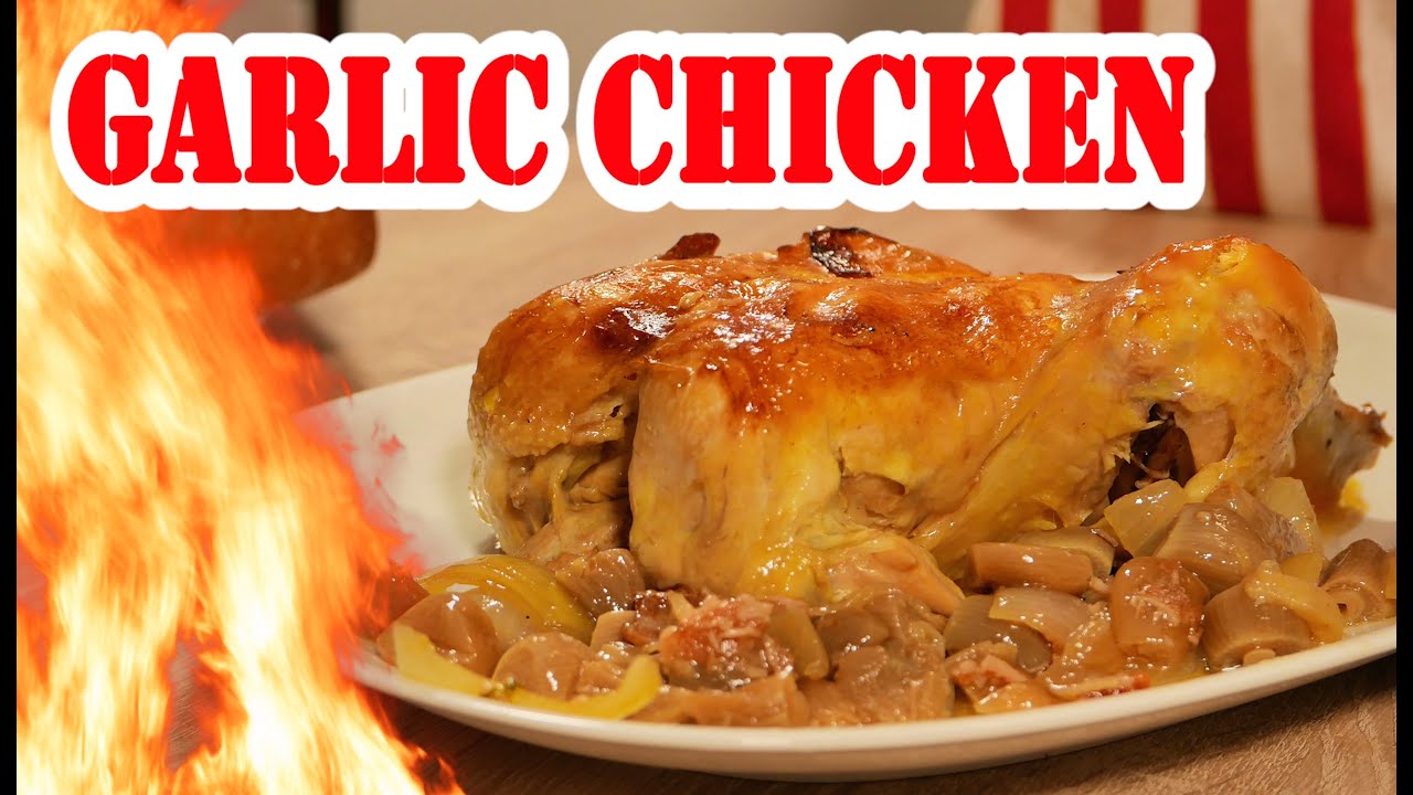 120 Cloves Garlic Chicken - BBQ Grill Rezept Video - Die Grillshow 196