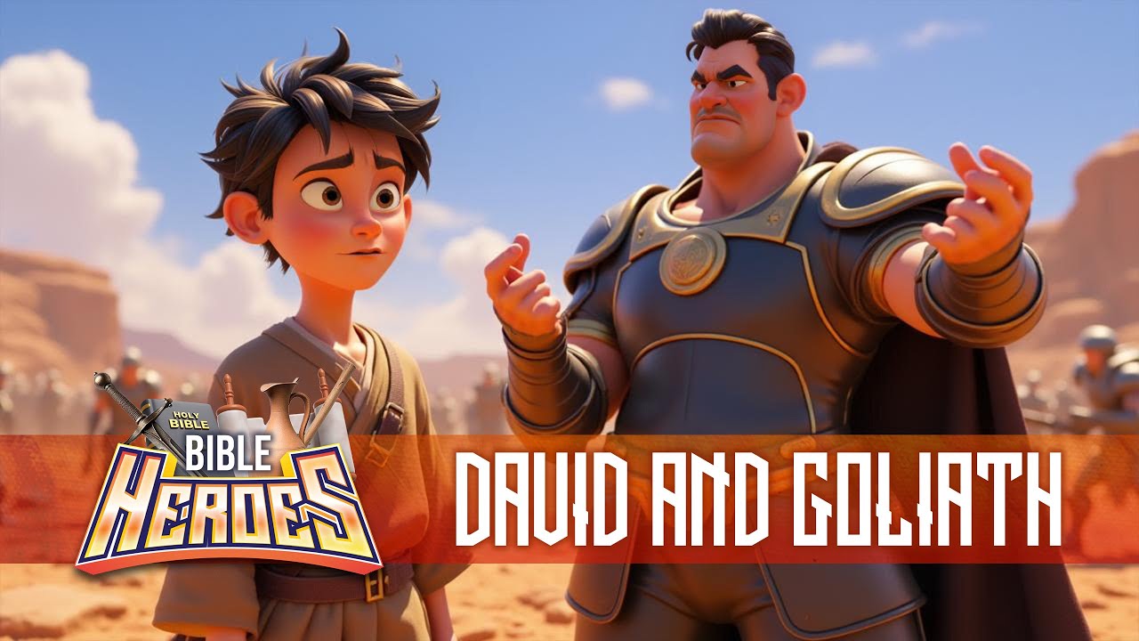 David and Goliath &ndash; The Story of a Young Hero | Bible Heroes