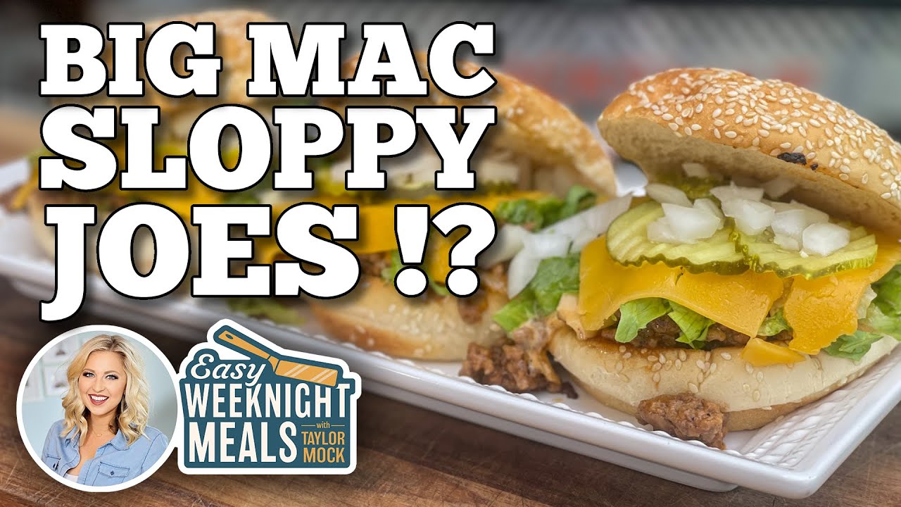 Easy Weeknight Meal: Big Mac Sloppy Joes | Blackstone Griddles