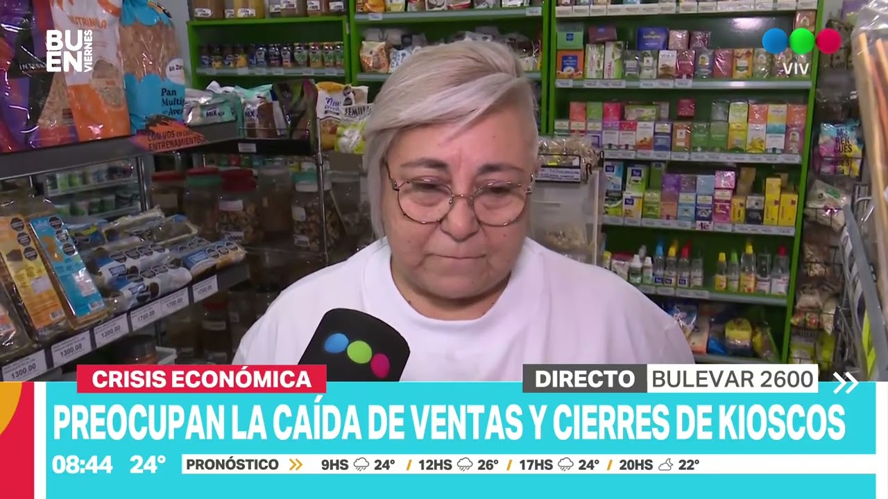 Preocupación por la caída en las ventas y el cierre de kioscos en Santa Fe
