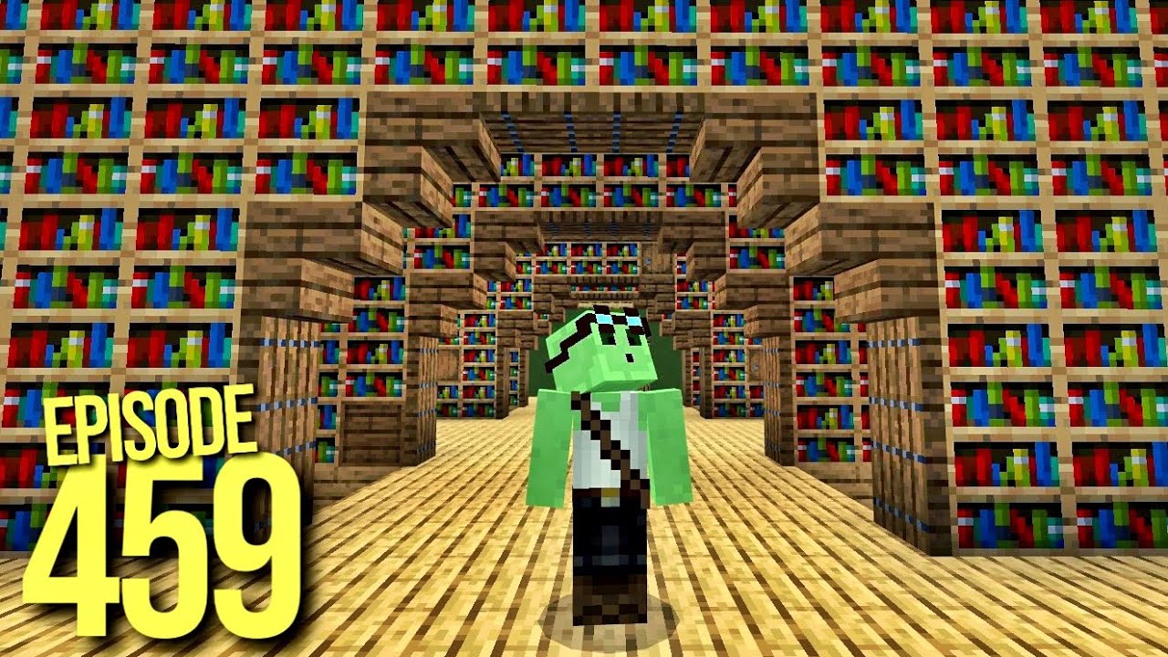 Building a NEW Library! - Let's Play Minecraft 459