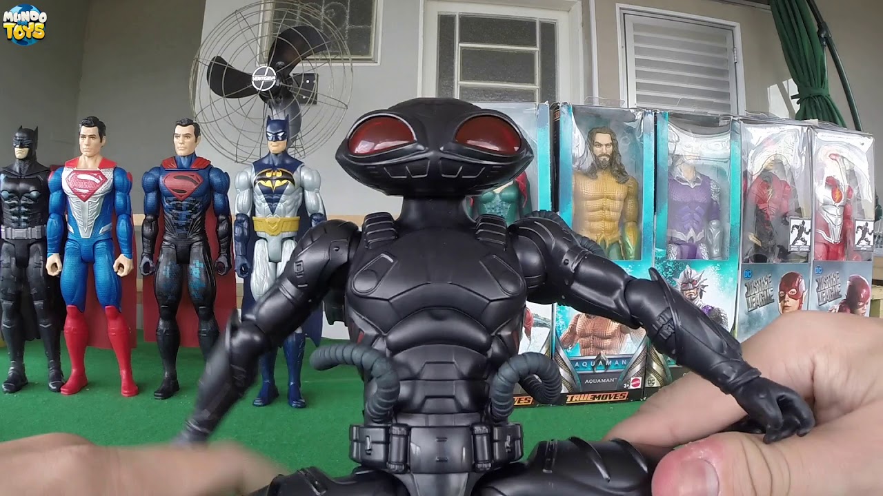 Bonecos Aquaman, Batman, Superman, The Flash, Black Manta - Brinquedos Mattel