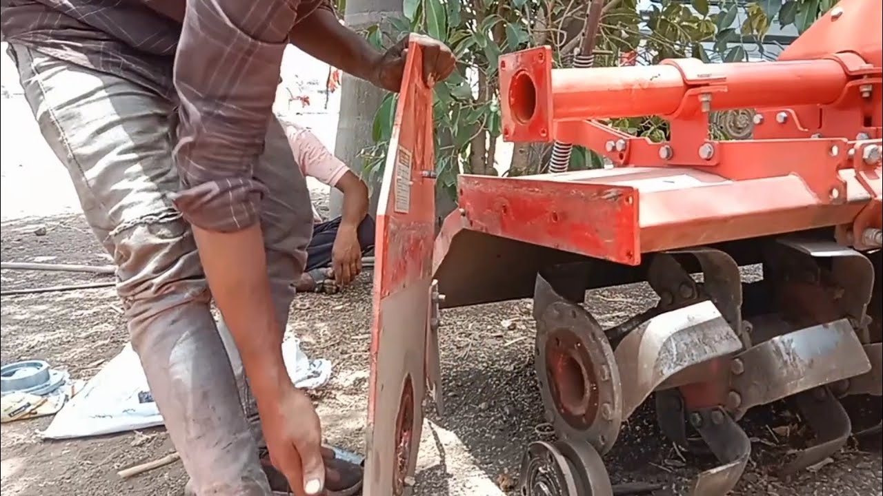 rotavator repairing at home/रोटाव्हेटरची दुरुस्ती कशी करावी