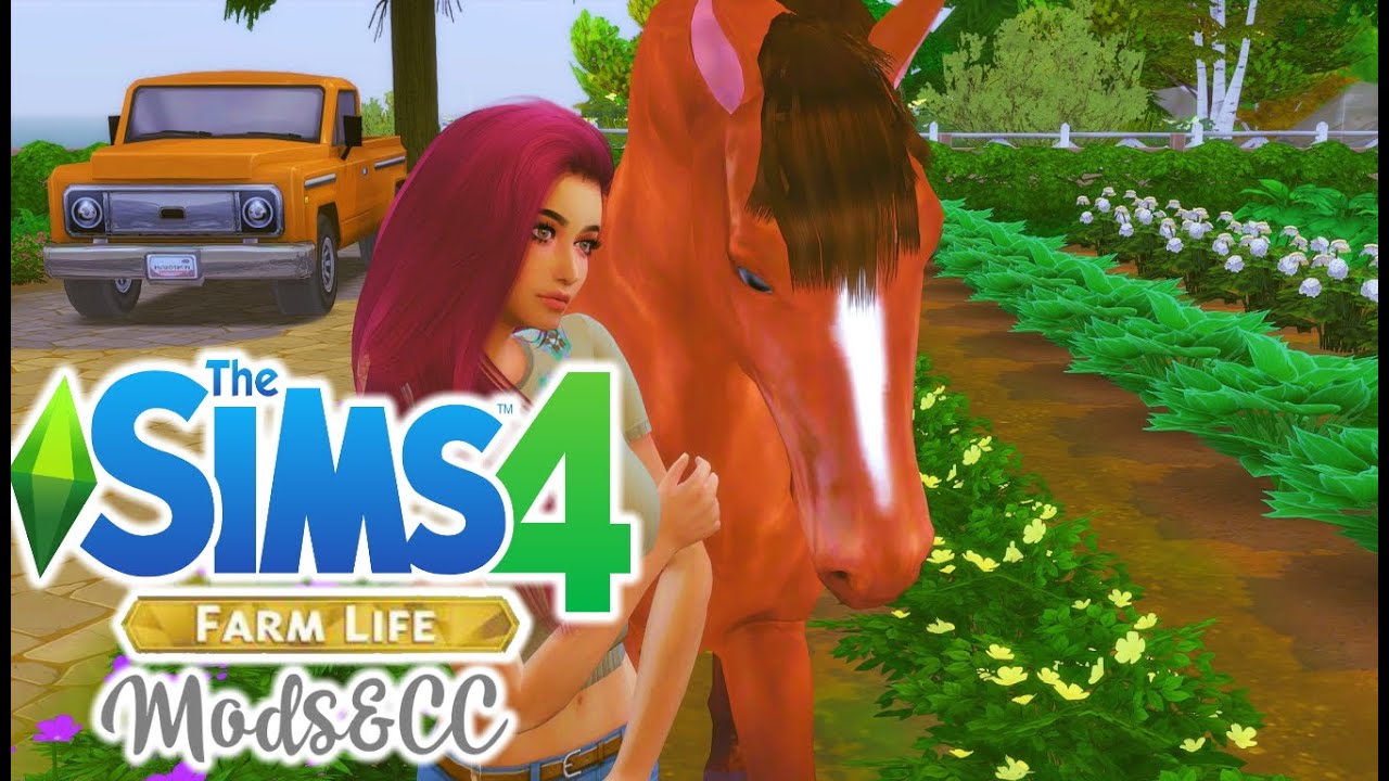 MORE REALISTIC FARMING MODS/CC FOR SIMS 4 & LINKS 🐴 || HORSES, PIGS, MOWERS & MORE!!