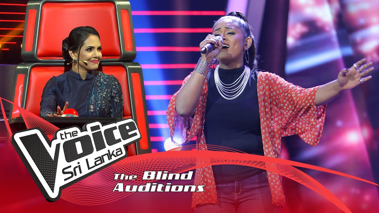 Pavithra Madumali - Matama Mama Amathaka Novi (මටම මම අවනත) | Blind Auditions  | The Voice Sri Lanka