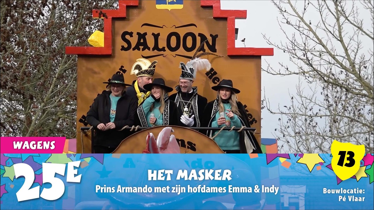Carnaval Zwaag 2026 - Het Masker