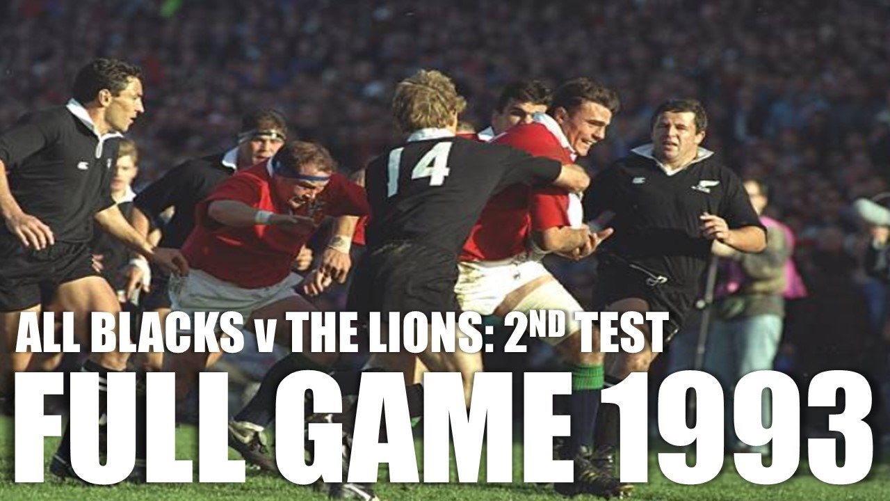 New Zealand v British Lions | 1993 Tour | Test 2 | Full Game
