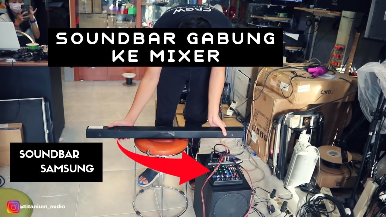 Soundbar Ke Mixer | Bagaimana Suaranya | Auto Karaoke