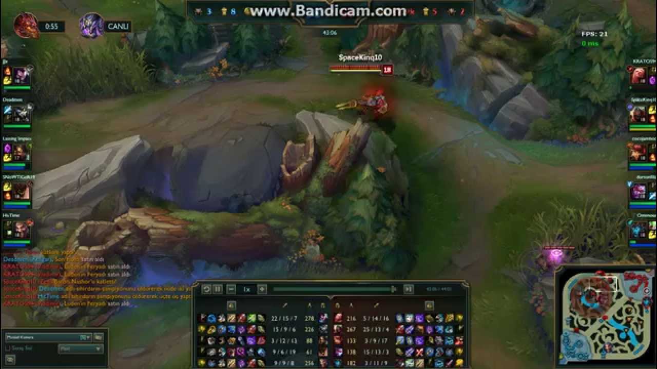 League Of Legends Zed Plays