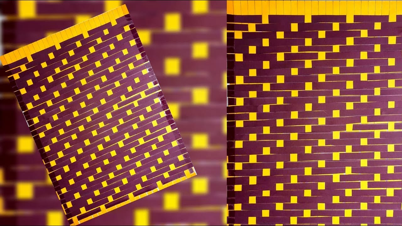 Paper Satin Weave | Paper Weave