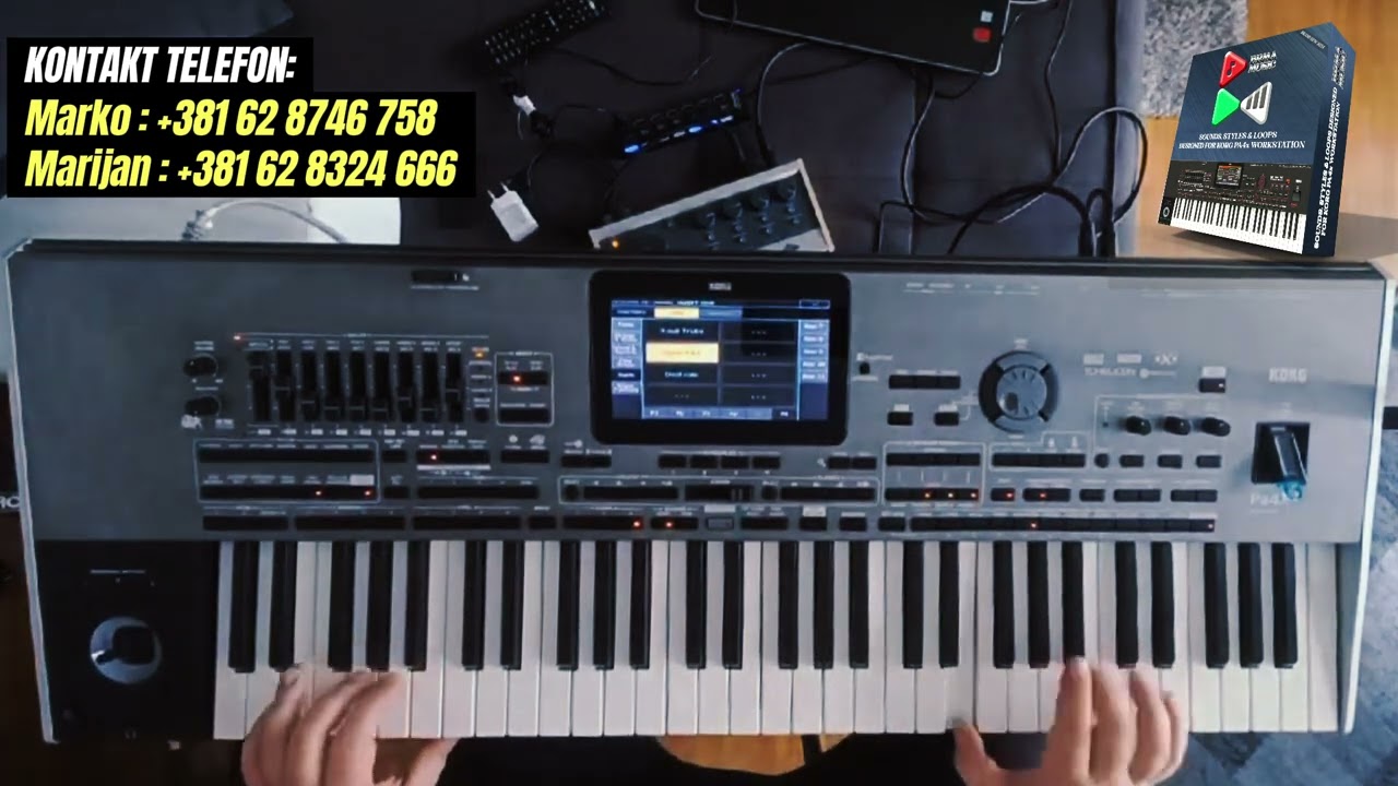 Brma Set 2024 Korg PA4x Nova Dvojka (Gaga Bass)