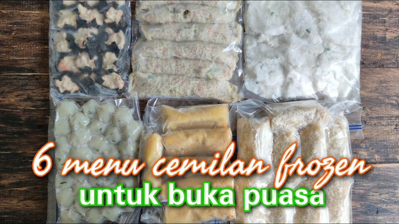 6 MENU CEMILAN FROZEN UNTUK BUKA PUASA