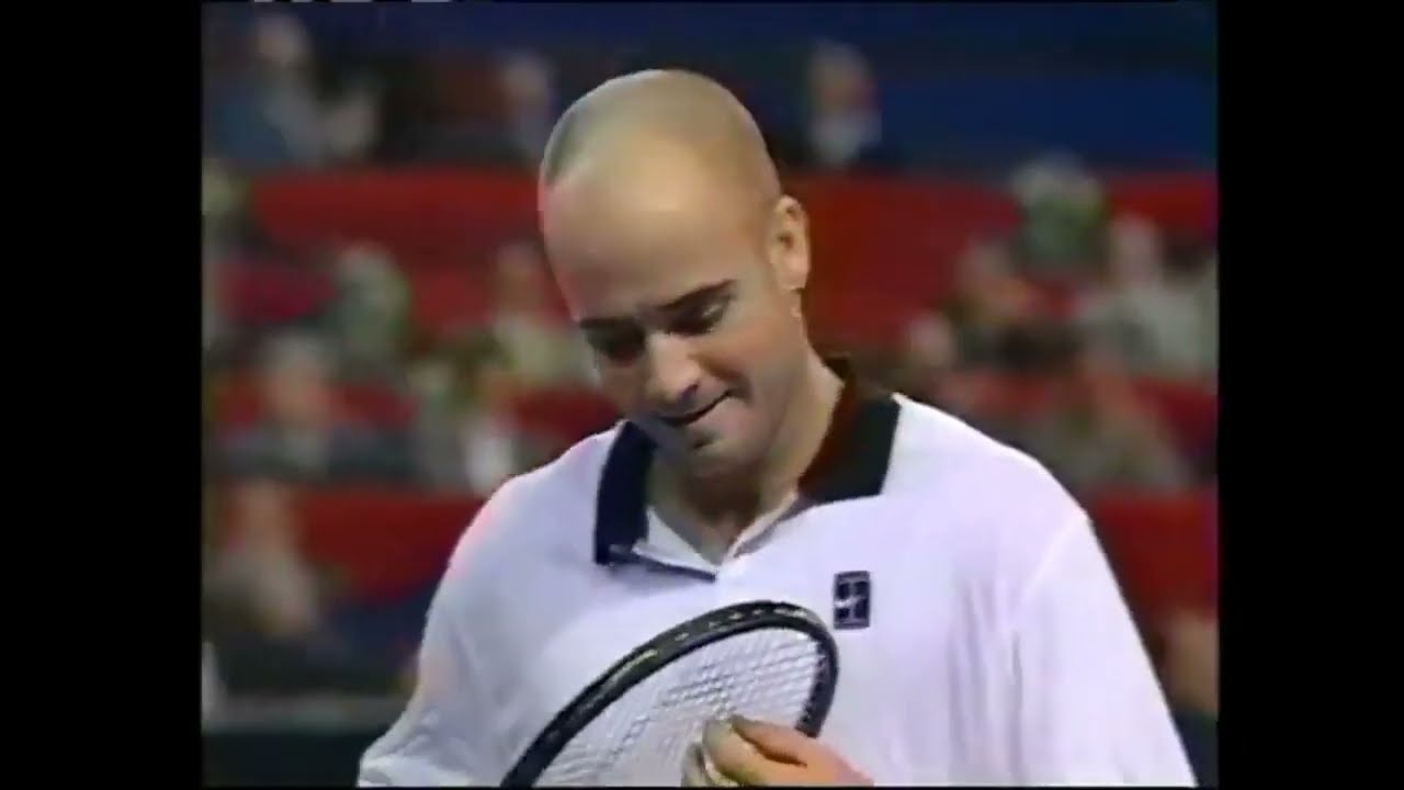 Andre Agassi vs Andrei Pavel (Stuttgart Eurocard Open 1999 QF Highlights)