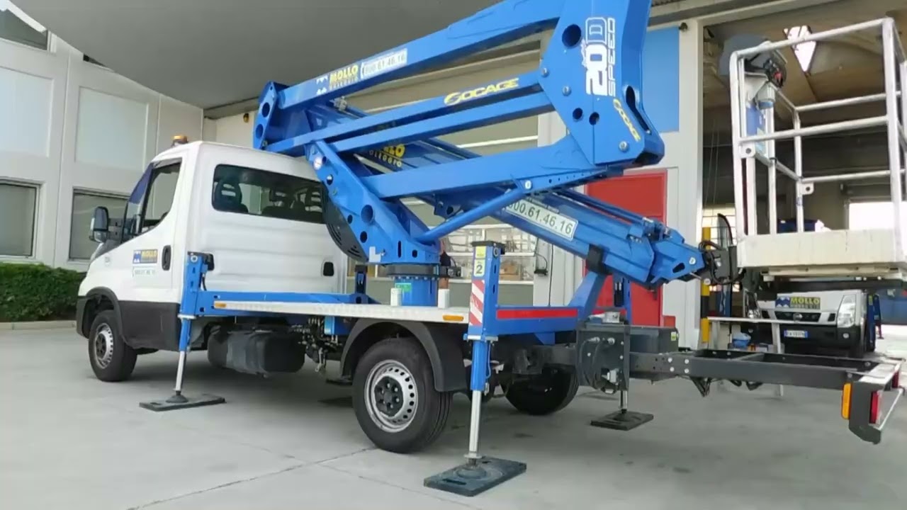 MOLLO NOLEGGIO - PIATTAFORME  AEREE CON STABILIZZAZIONE AUTOMATICA