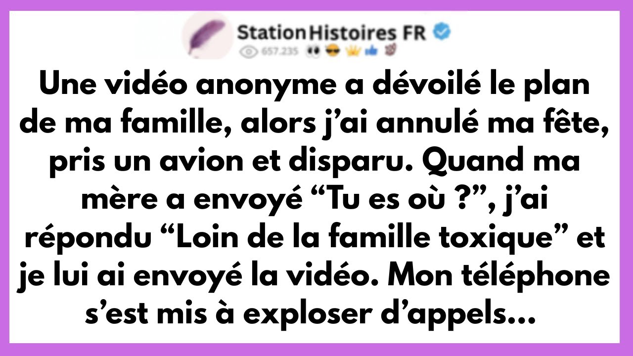 Une Vidéo Anonyme A Révélé Le Secret De Ma Famille — Alors J’ai Annulé Ma Fête D’Anniversaire Immé..