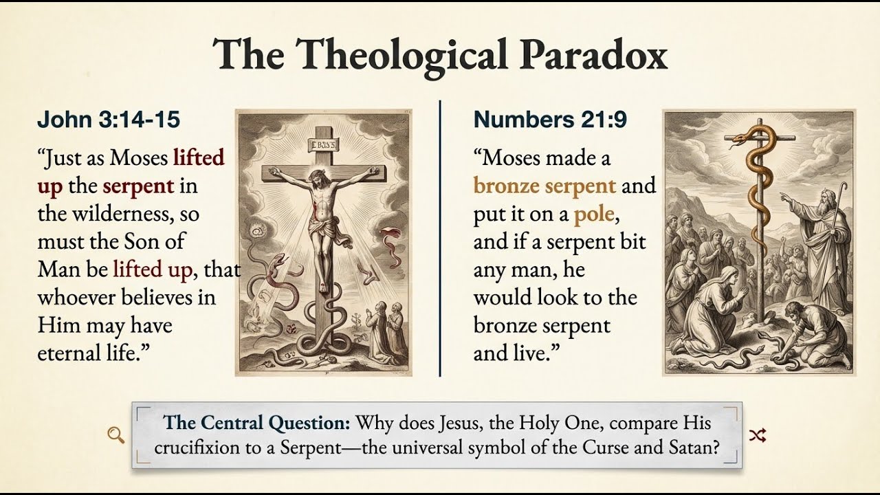 The Bronze Serpent and the Secret of the Cross: Satan Judged, Christ Exalted