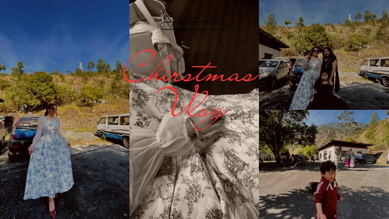 Chirstmas  celebrate  at Tsirang village 2025) village feeling and welcoming new year 2026 #bhutan 